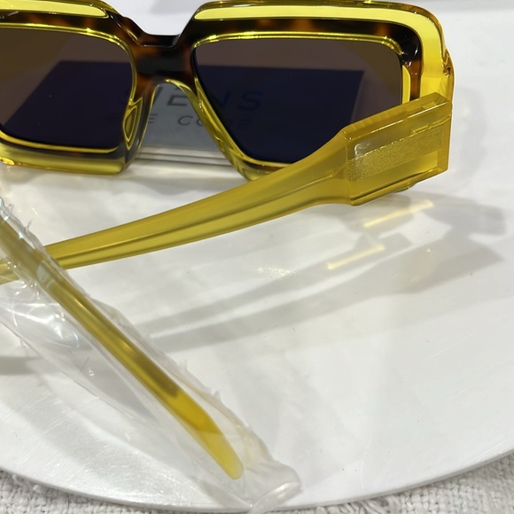 SIENAS EYE CODE CREATURE 086 AVANA/GIALLO SUNGLASSES BRAND NEW - Picture 4 of 5